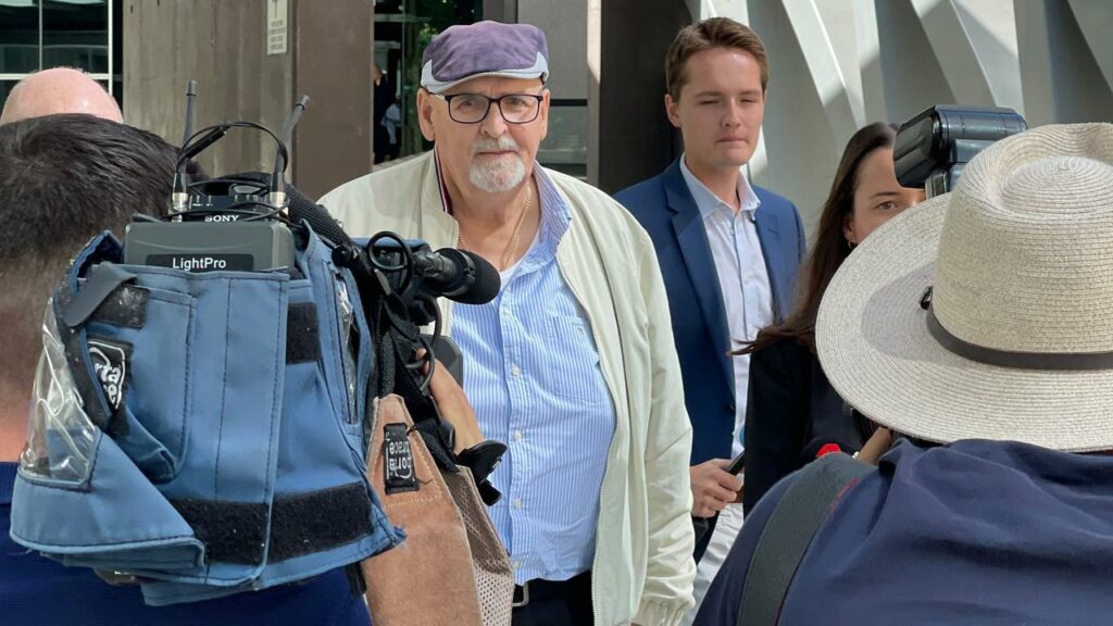 Brisbane City Council bus driver Andrew Rudnicki said he didn’t see the cyclist before hitting him.