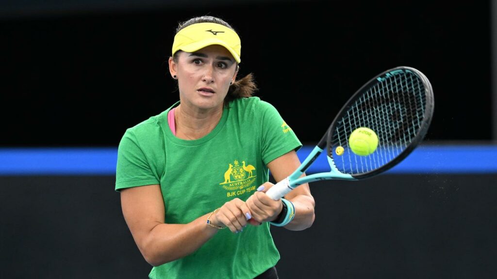 Arina Rodionova served a volley of criticism at Tennis Australia in January.
