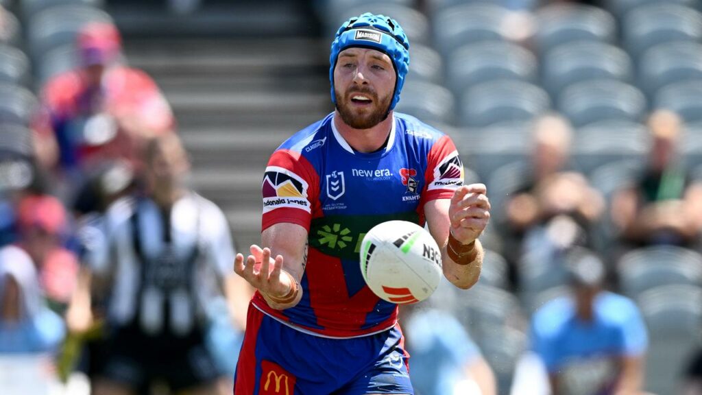 Jackson Hastings has earned a recall to Newcastle’s top grade for the clash with the Dragons.
