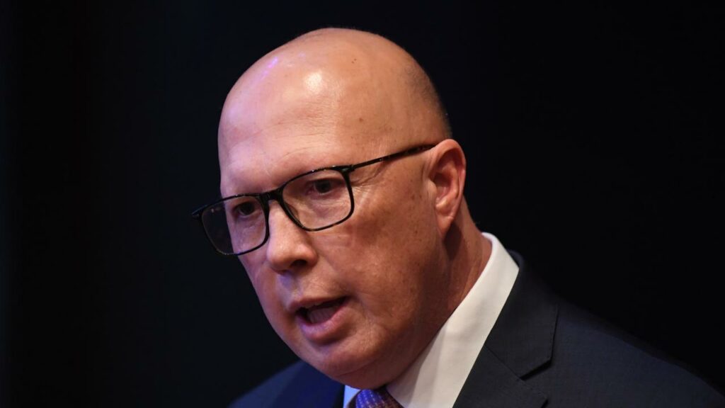 Opposition Leader Peter Dutton has taken the side of X in the battle to remove a stabbing video.