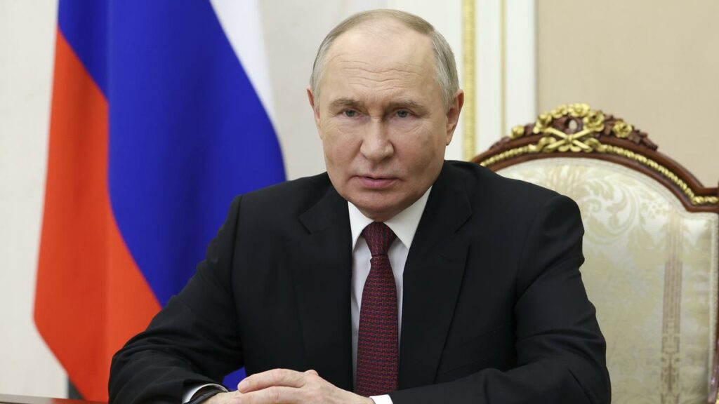 Russian President Vladimir Putin has warned of a broader global conflict if Russian soil is hit.