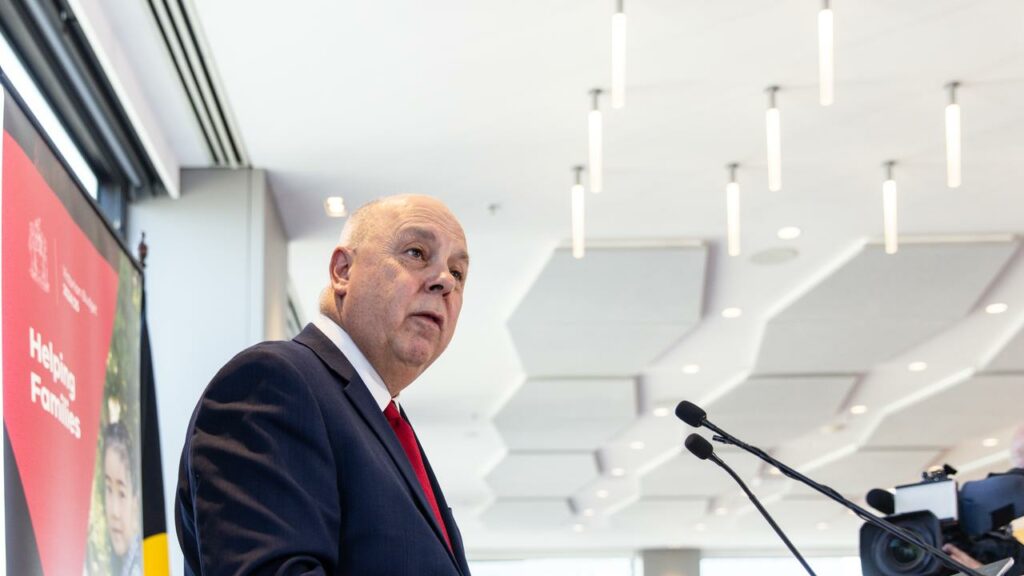 Tim Pallas says the government is “recalibrating with a clear path forward”.