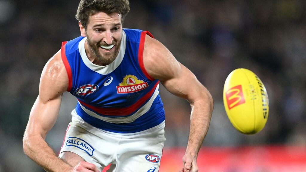 The Western Bulldogs’ Marcus Bontempelli is in doubt after hurting his back at training.