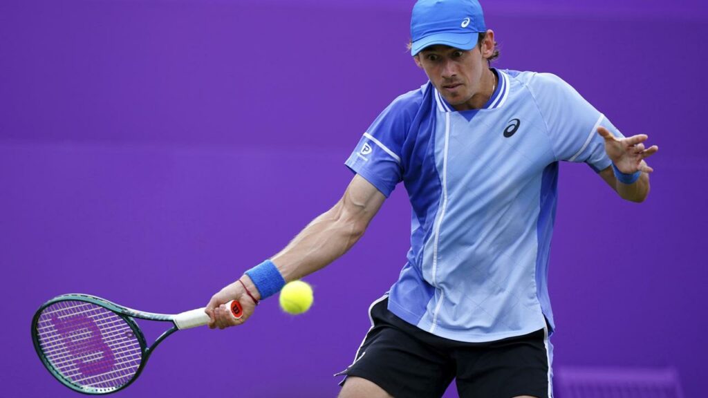 A surprise Queen’s Club loss has cost Australia’s Alex de Minaur valuable ranking points.

