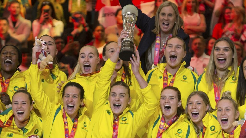 The Diamonds will defend the Netball World Cup in Sydney in 2027.
