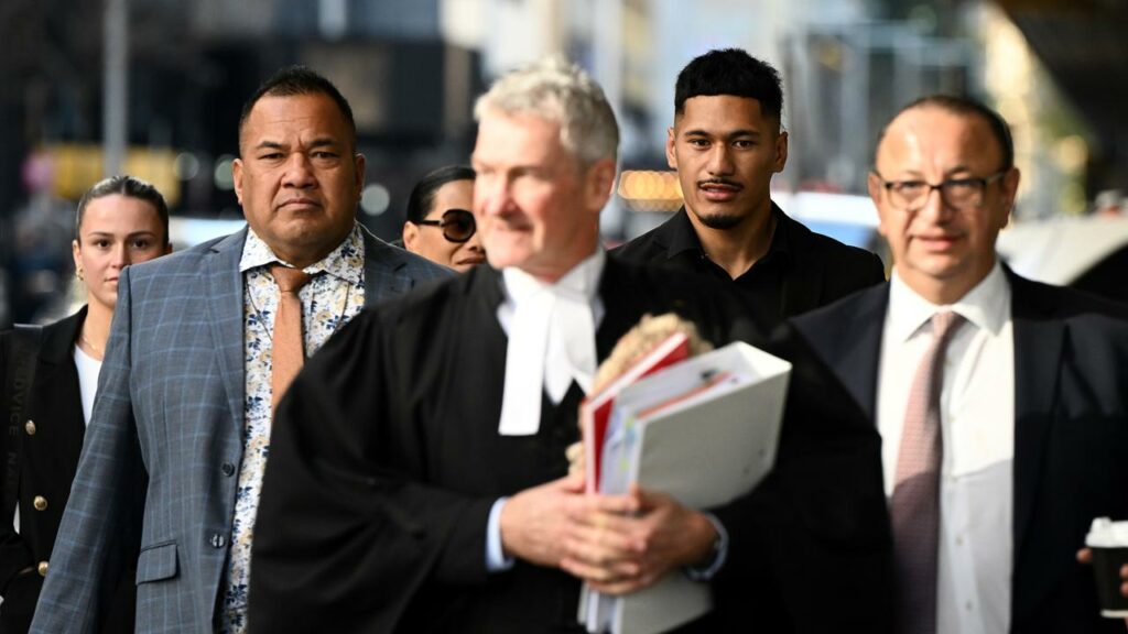 Junior Amone faces a long wait for an NRL return after he and his father appealed their sentences.