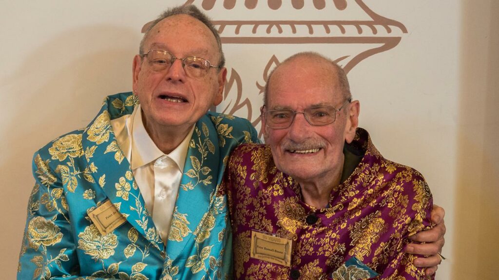Peter de Waal (L) says the apology is bittersweet because it comes too late for his partner ‘Bon’.