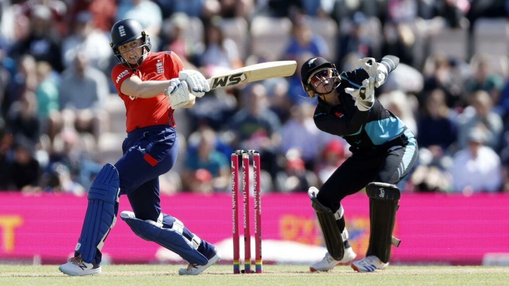 England captain Heather Knight’s powerful undefeated 46 took the match away from the White Ferns.
