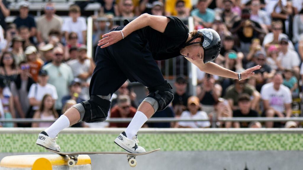 Australian Keegan Palmer is the man to beat in his Olympic park skateboarding defence in Paris.