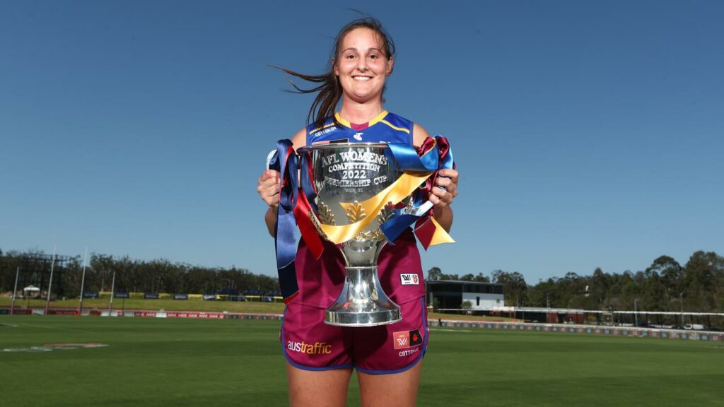 Captain Bre Koenen can’t wait to get the Brisbane Lions’ AFLW title defence underway.
