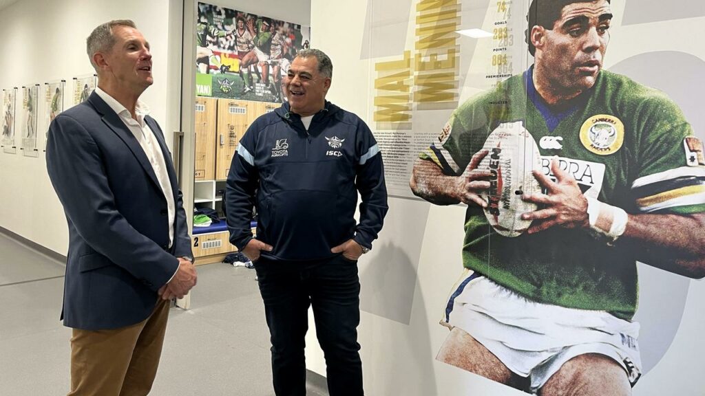 The Raiders hope former skipper Mal Meninga rejoining will help them both on and off the field.
