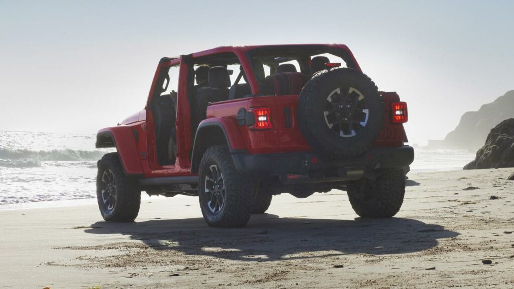 The updated Jeep Wrangler sports a smaller engine but performance doesn’t suffer.
