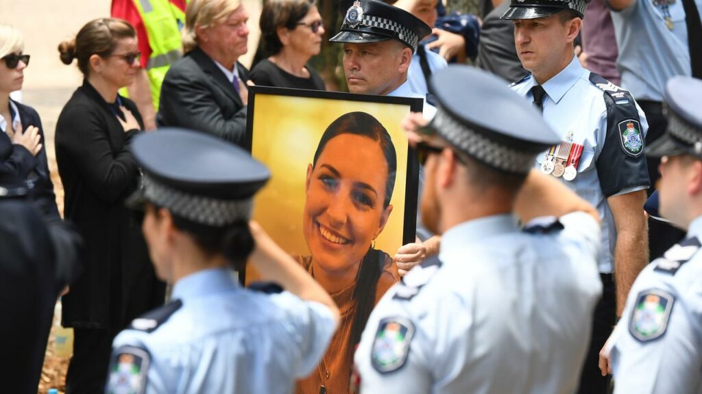 Constable Rachel McCrow was one of two officers killed in the Wieambilla shooting.