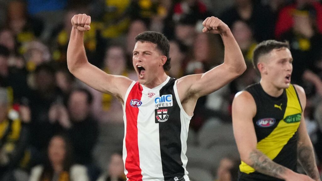 St Kilda’s Rowan Marshall turned in a super performance in the win over Richmond. 
