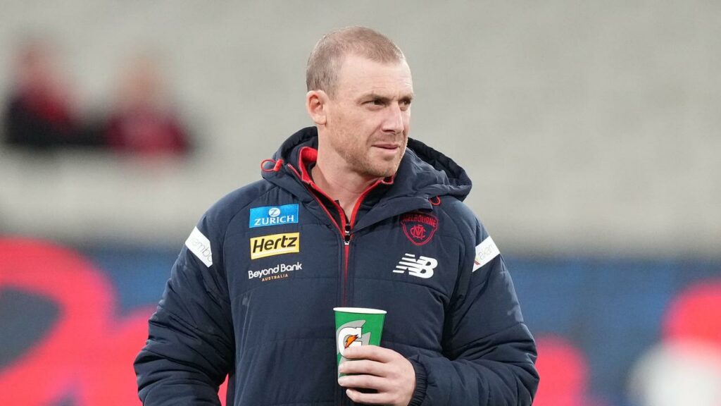 Coach Simon Goodwin remains positive over the Demons’ future, despite their AFL finals hopes ending.