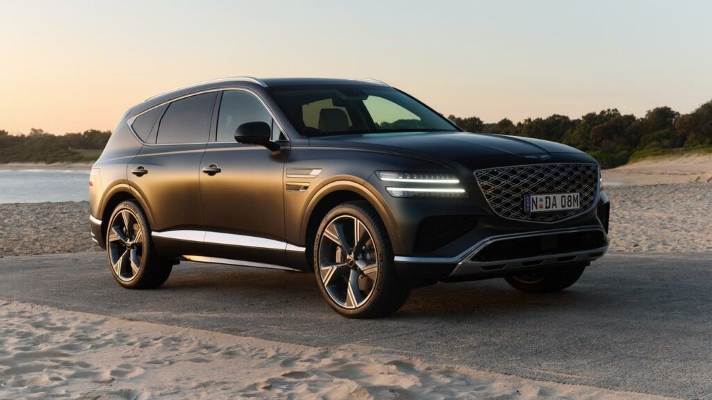 The new Genesis GV80 SUV will appeal to many buyers as a more affordable big luxury car.