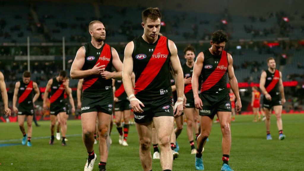 Essendon looked disconsolate after their defeat to Suns, but will bid to close their season strongly