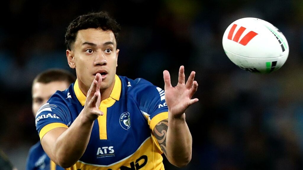 Parramatta half Daejarn Asi faces a big test against Penrith maestro Nathan Cleary.
