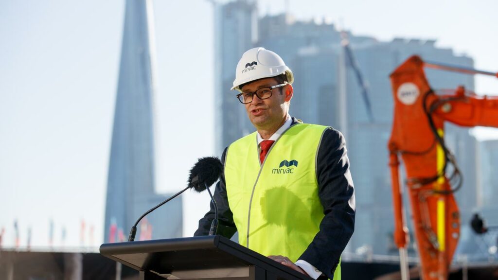 Mirvac’s Campbell Hanan said market conditions will likely remain challenging this financial year.
