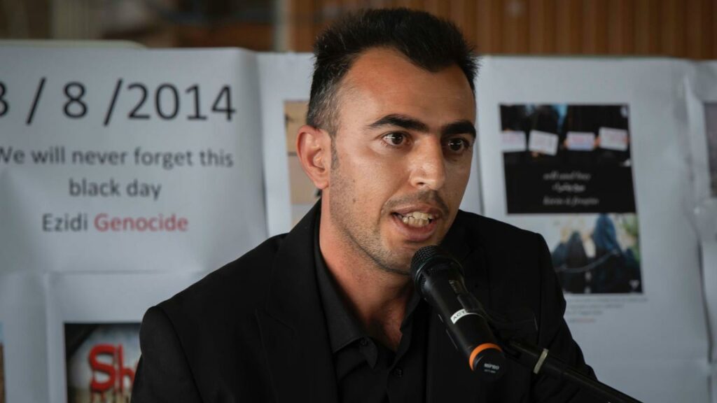 Refugee advocate Salam Qaro, now in Armidale, remembers the terror inflicted by ISIS a decade ago.
