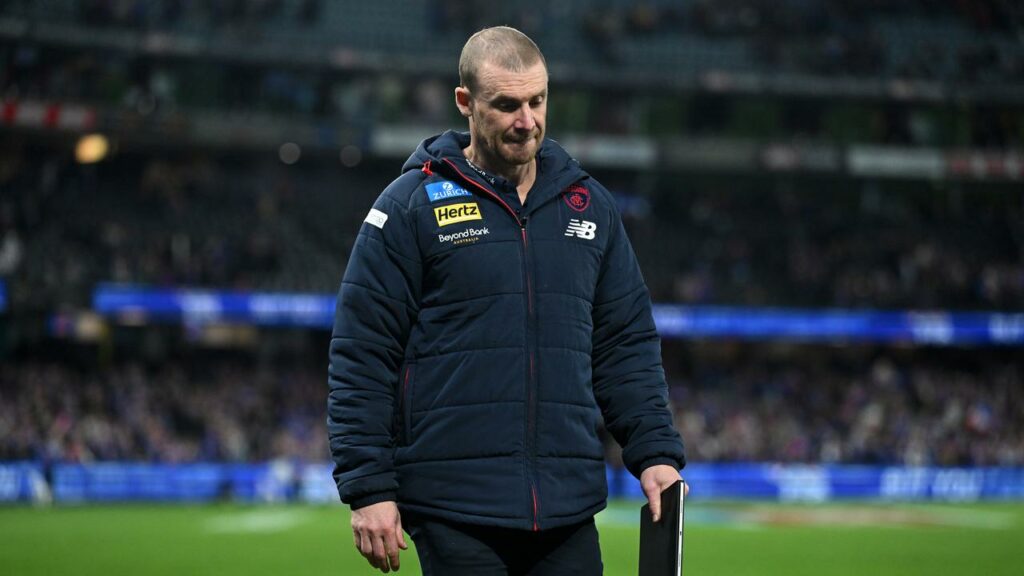 It’s been a tough year but Demons coach Simon Goodwin hasn’t thrown in the towel just yet.