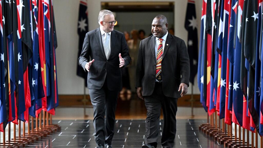 Papua New Guinea must keep Australia as its primary security partner, ruling out a deal with China.
