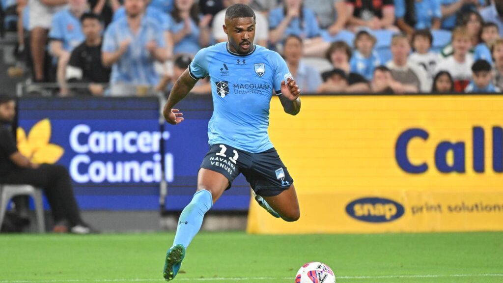 Douglas Costa could come off the bench for Sydney FC in the match against Adelaide United.
