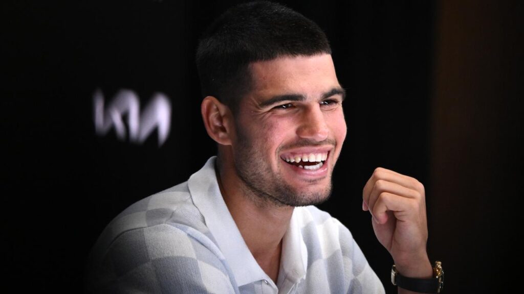 A relaxed Carlos Alcaraz believes he is better equipped than ever to take on the world’s best.
