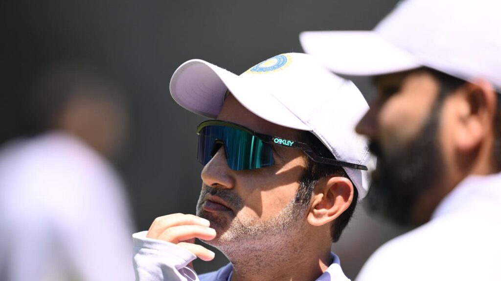 India head coach Gautam Gambhir attended the pre-match conference rather than skipper Rohith Sharma.