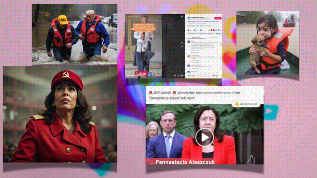 Experts are warning that AI images will be used to influence voters at the 2025 federal election.