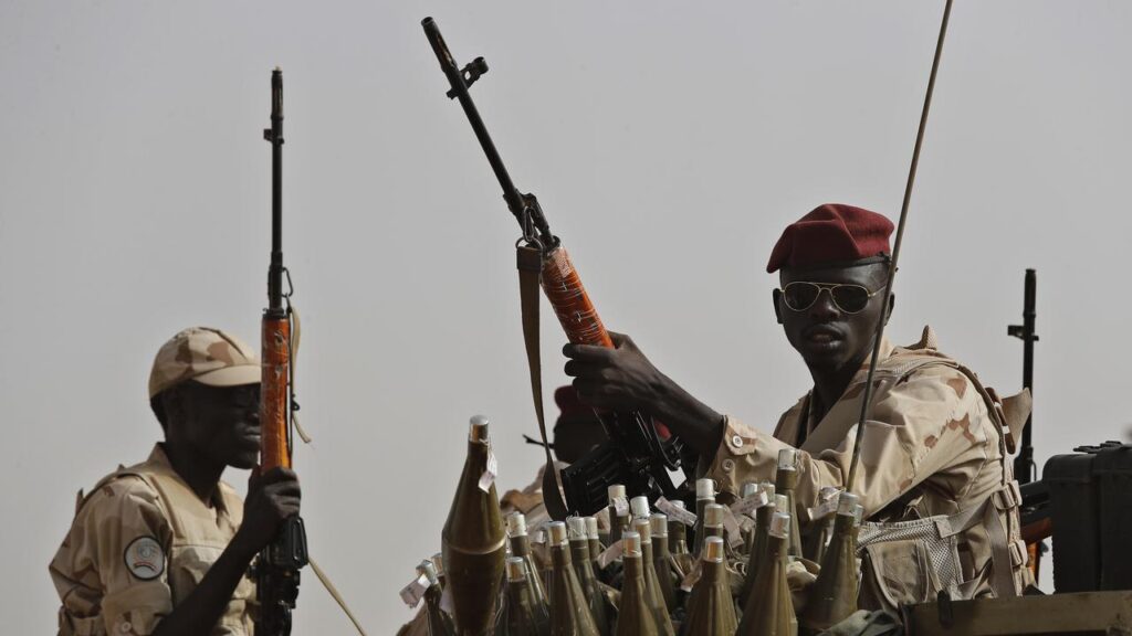 The paramilitary Rapid Support Forces in Sudan have been accused of attacking an open market.
