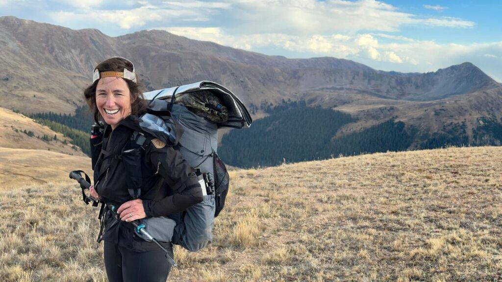 Lucy Barnard resumes a trek that will make her the first woman to walk the length of the Americas.