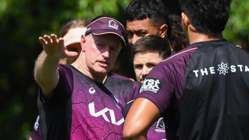 NRL BRONCOS TRAINING