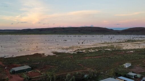 WESTERN AUSTRALIA YARRIE STATION FLOOD