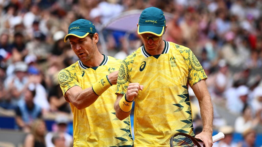 Matt Ebden and John Peers have sealed Australia’s Davis Cup first-round win against Sweden.