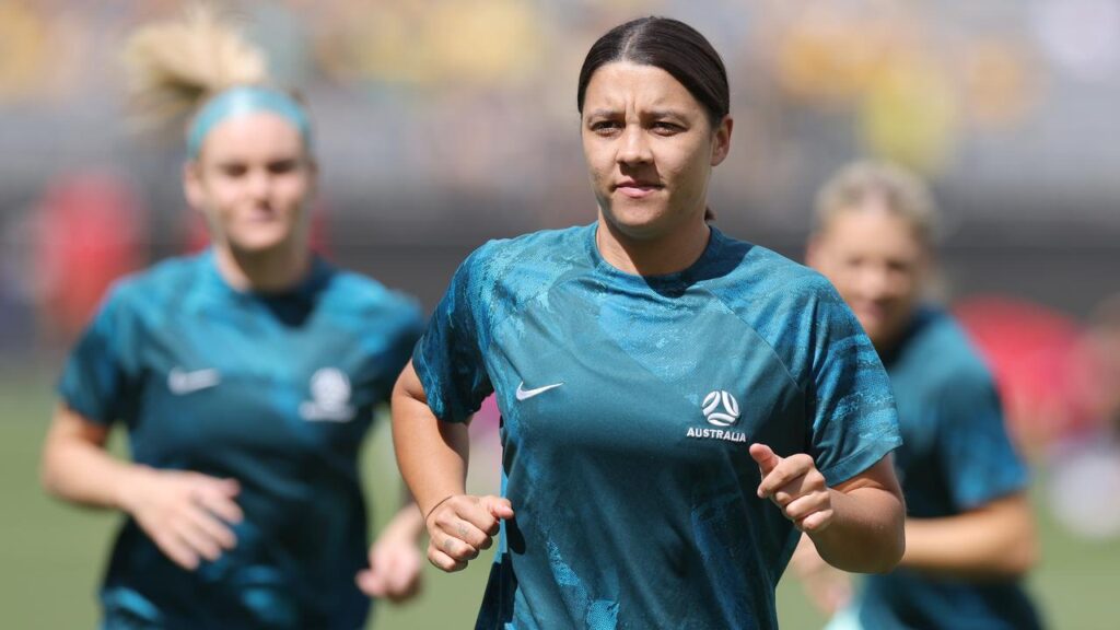 After overcoming her long-term knee injury, Sam Kerr will return as Matildas skipper.