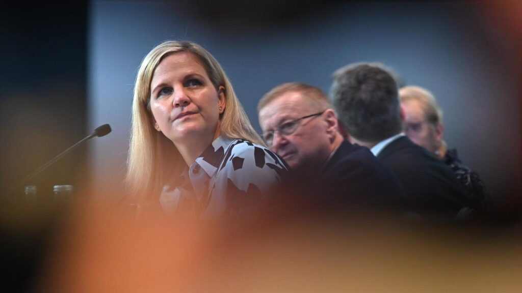 Kirsty Coventry, here at the 2022 AOC AGM, has been welcomed as new IOC head by Aussie sport chiefs.