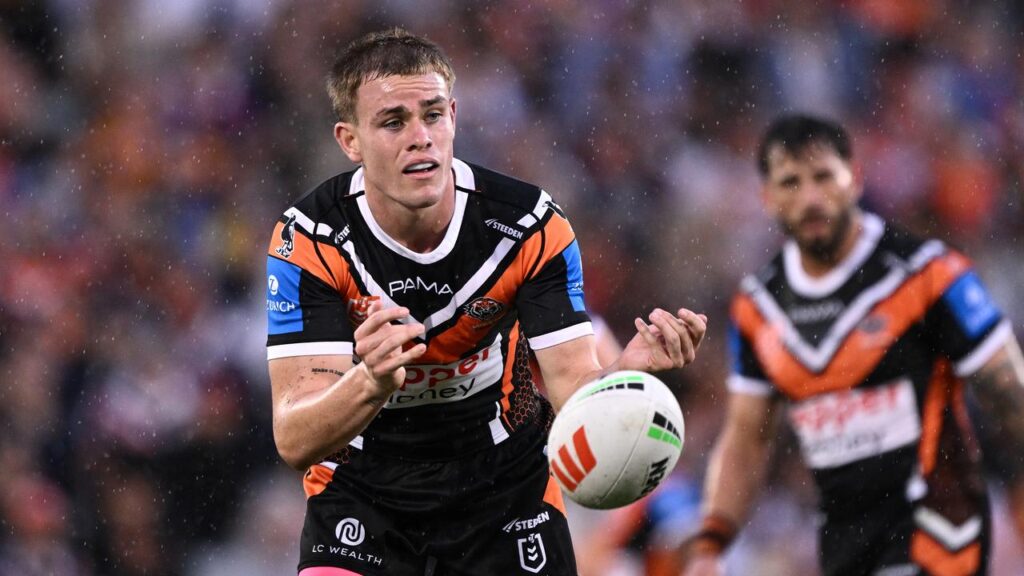 Wests Tigers young gun Lachlan Galvin is expected to become a free agent in November.