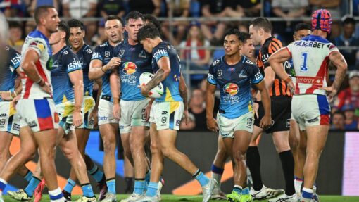 NRL TITANS KNIGHTS