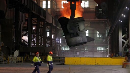 MALCOLM TURNBULL BLUESCOPE STEEL VISIT