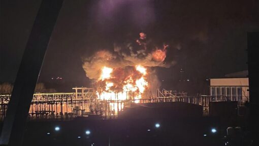 Britain London Fire