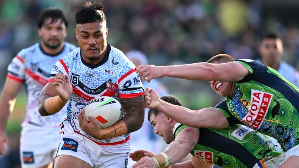 Spencer Leniu has scotched rumours he wants to leave the Sydney Roosters. 
