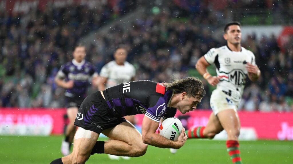 Ryan Papenhuyzen opened the try-scoring as Melbourne continue their winning streak against Souths.