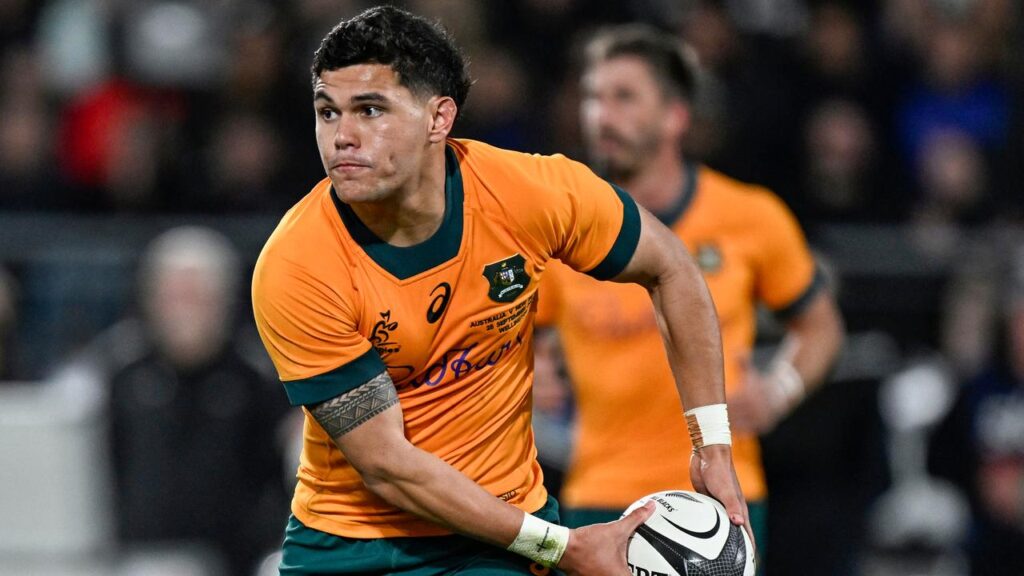 Noah Lolesio will move his rugby career to Japan, throwing into doubt his Wallabies selection.
