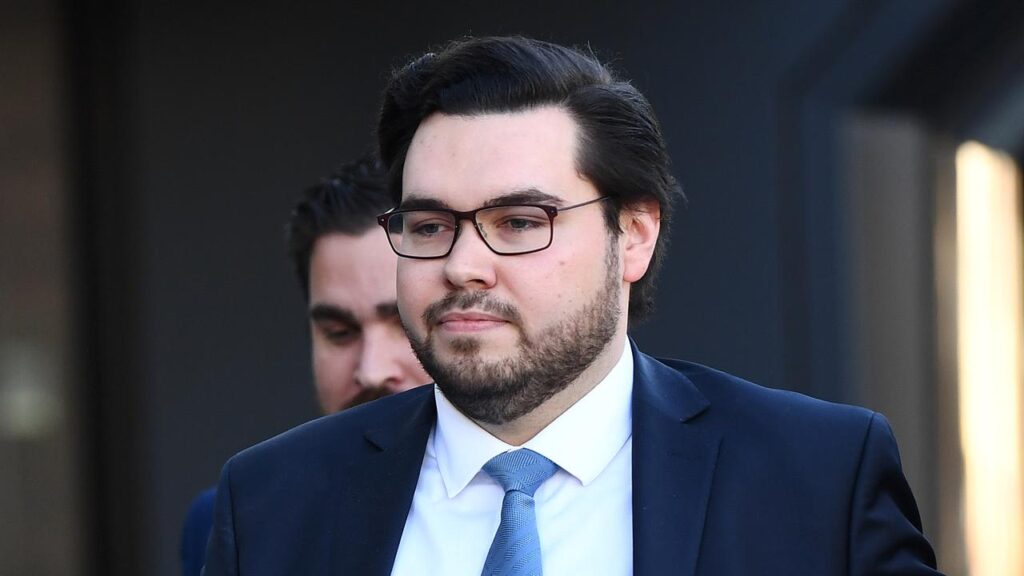 Bruce Lehrmann is accused of raping a woman twice after they met at a strip club in Toowoomba.