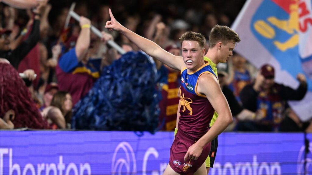 Brisbane’s Logan Morris has avoided suspension over a push on Collingwood’s Darcy Moore.