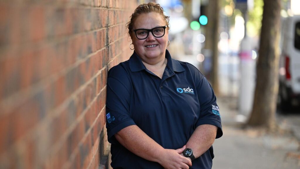 Retail worker Pauline Lethborg wants penalty rates to stay, saying the extra money goes a long way.