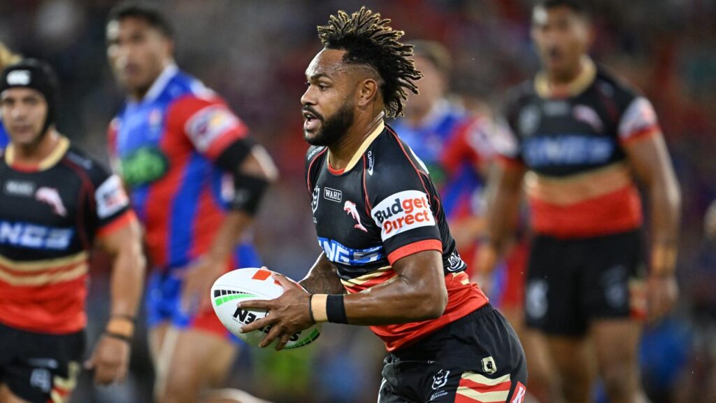 The winless Dolphins need fullback Hamiso Tabuai-Fidow in full flight to turn their form around.
