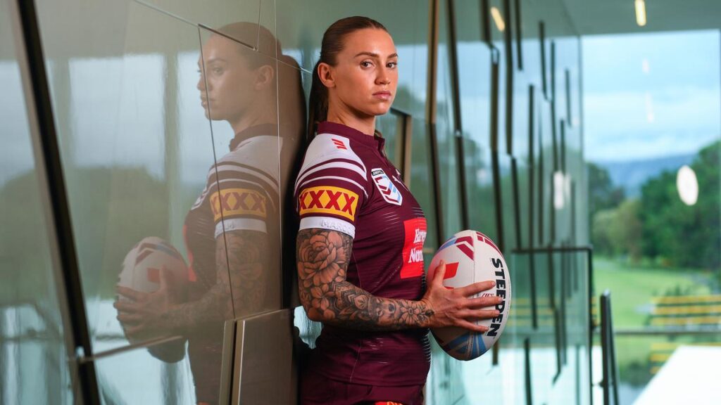 Exciting Queensland winger Julia Robinson is hoping to add flair to women’s rugby league.