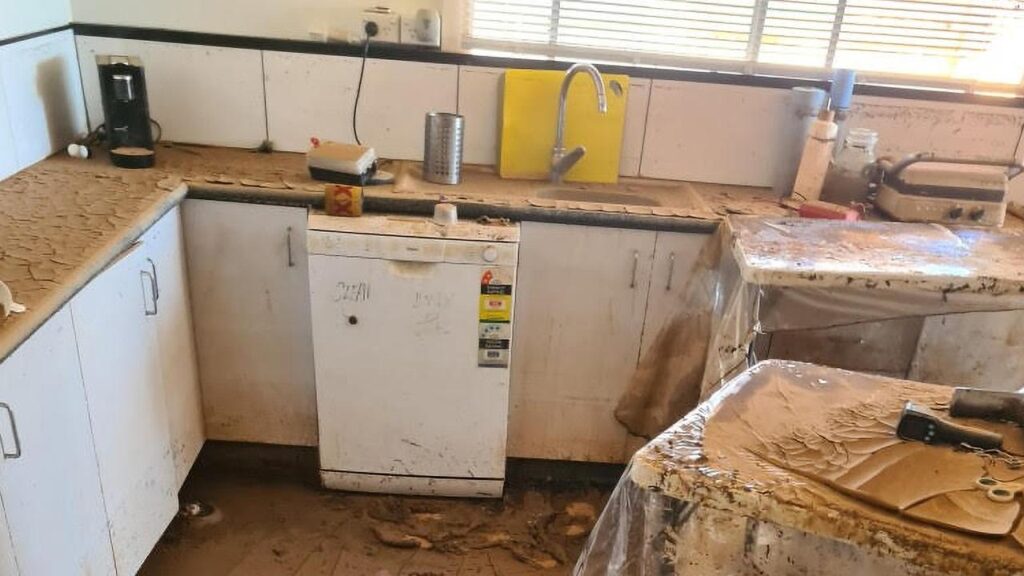 Residents in remote Adavale are returning to homes devastated by flood.